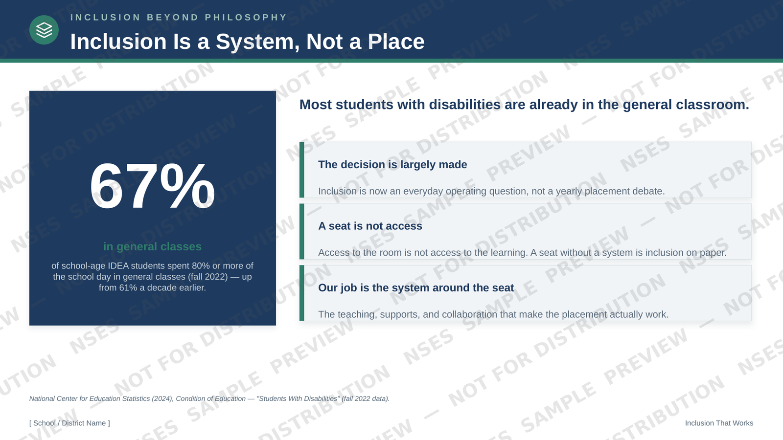 Sample research and statistic slide