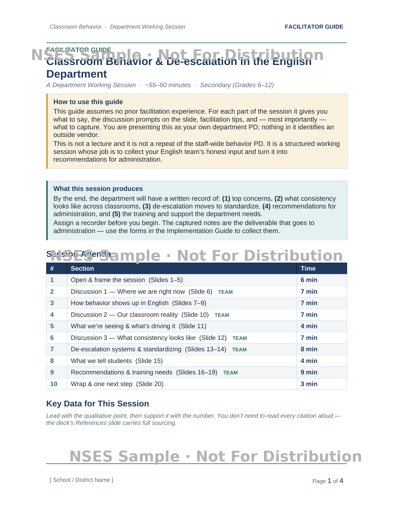 English facilitator guide preview