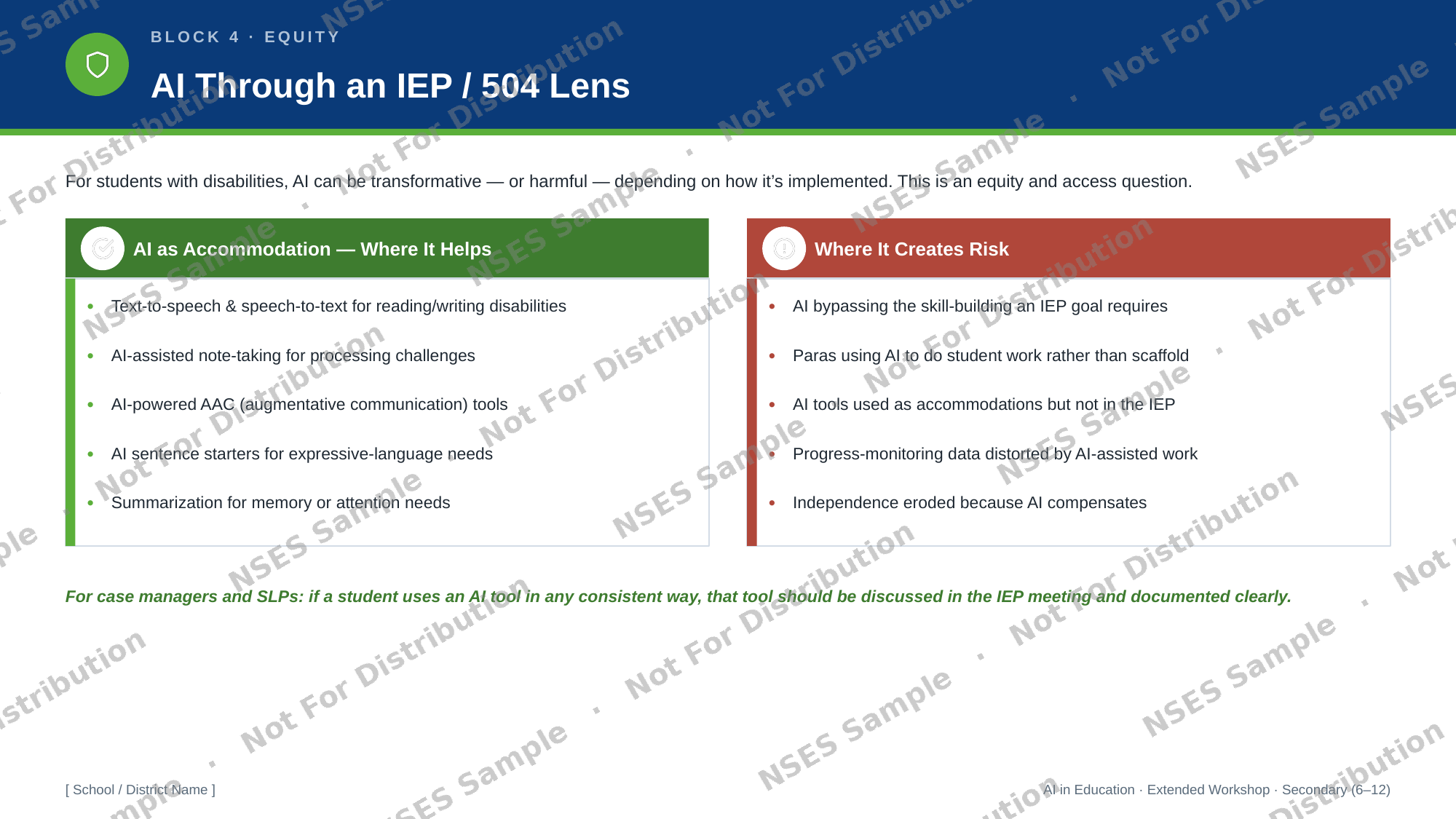 AI through an IEP / 504 lens preview