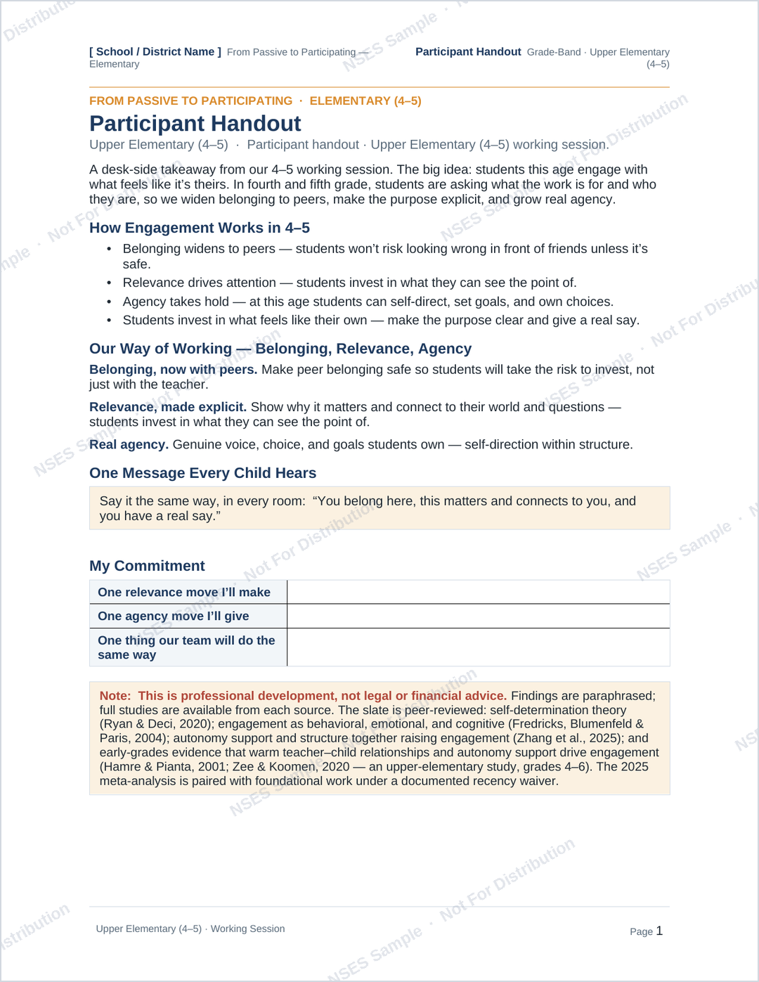 Participant Handout (4–5)